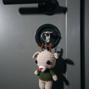Geyik Amigurumi Anahtarlık