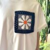 Papatya Desenli T-shirt