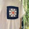 Papatya Desenli T-shirt