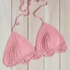 Pembe Crop Bustiyer