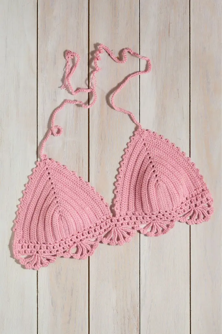 Pembe Crop Bustiyer