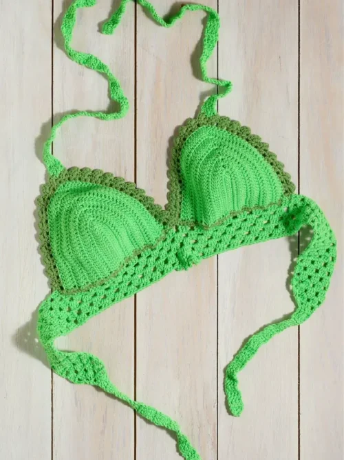 Yeşil Crop Bustiyer