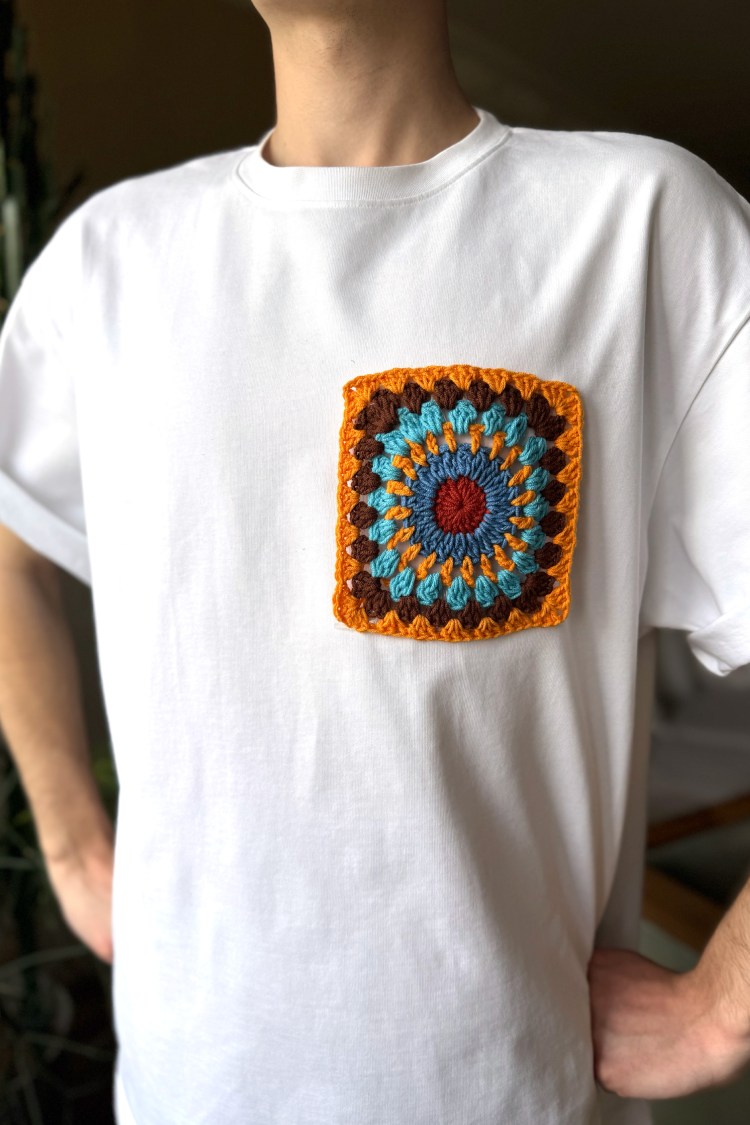 Etnik Desenli T-shirt