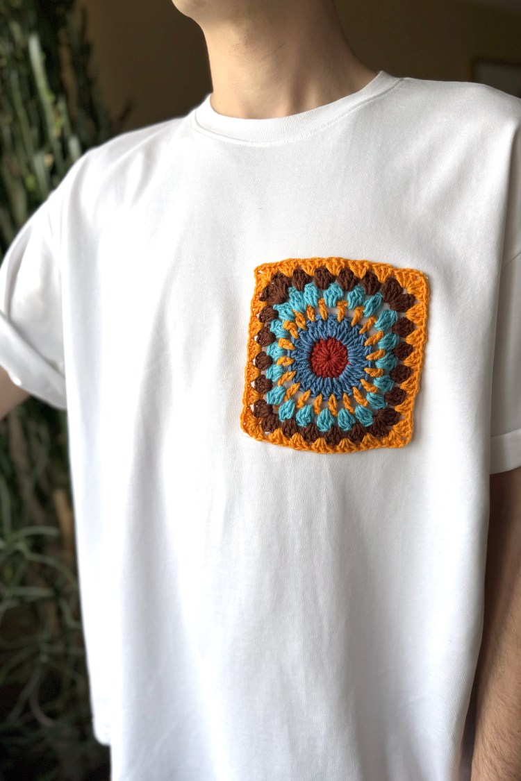Etnik Desenli T-shirt