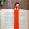 Amigurumi Balerin Topuzlu Kız Kitap Ayracı
