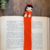 Amigurumi Balerin Topuzlu Kız Kitap Ayracı