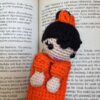 Amigurumi Balerin Topuzlu Kız Kitap Ayracı