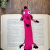 Amigurumi Mor Tilki Kitap Ayracı