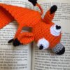 Amigurumi Tilki Kitap Ayracı