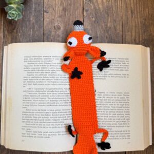 Amigurumi Tilki Kitap Ayracı