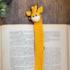 El Yapımı Amigurumi Zürafa Kitap Ayracı