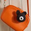 Amigurumi Siyah Ayıcık Kafa Anahtarlık
