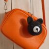 Amigurumi Siyah Ayıcık Kafa Anahtarlık 2