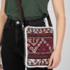 Nubuk Deri Detaylı, Astar ve Tela Destekli Etnik Omuz & Crossbody Çanta