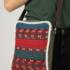 Nubuk Deri Detaylı, Astar ve Tela Destekli Etnik Omuz & Crossbody Çanta