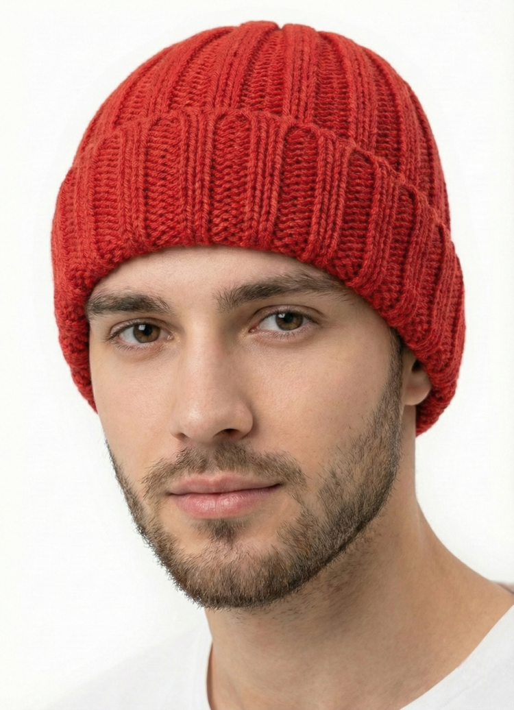 El Örgüsü Unisex Bere | Yumuşak Koton İp | Sıcak Tutan Kışlık Bere
