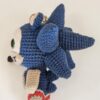 sonic3 El Yapımı Sonic Amigurumi Anahtarlık ve Çanta Süsü – 16 cm